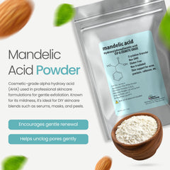 Talsen Mandelic Acid Powder solubility in water: dissolves easily for serums.