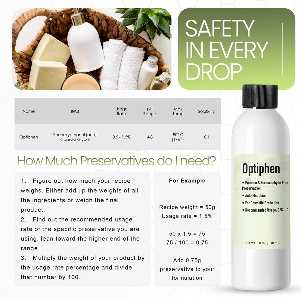 Optiphen broad-spectrum preservative for cosmetics by Talsen