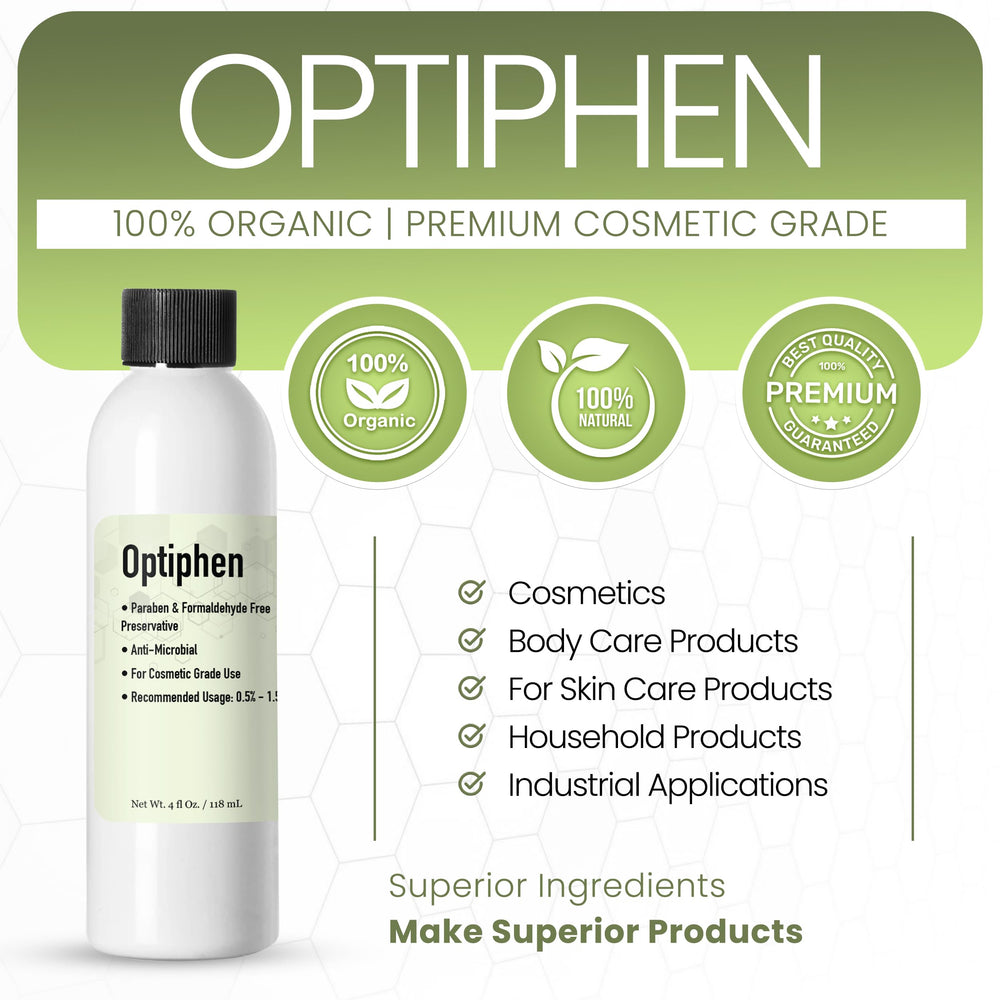 Optiphen liquid dispensed into a cosmetic formulation