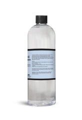 Close-up of cosmetic-grade dimethicone label highlighting quality