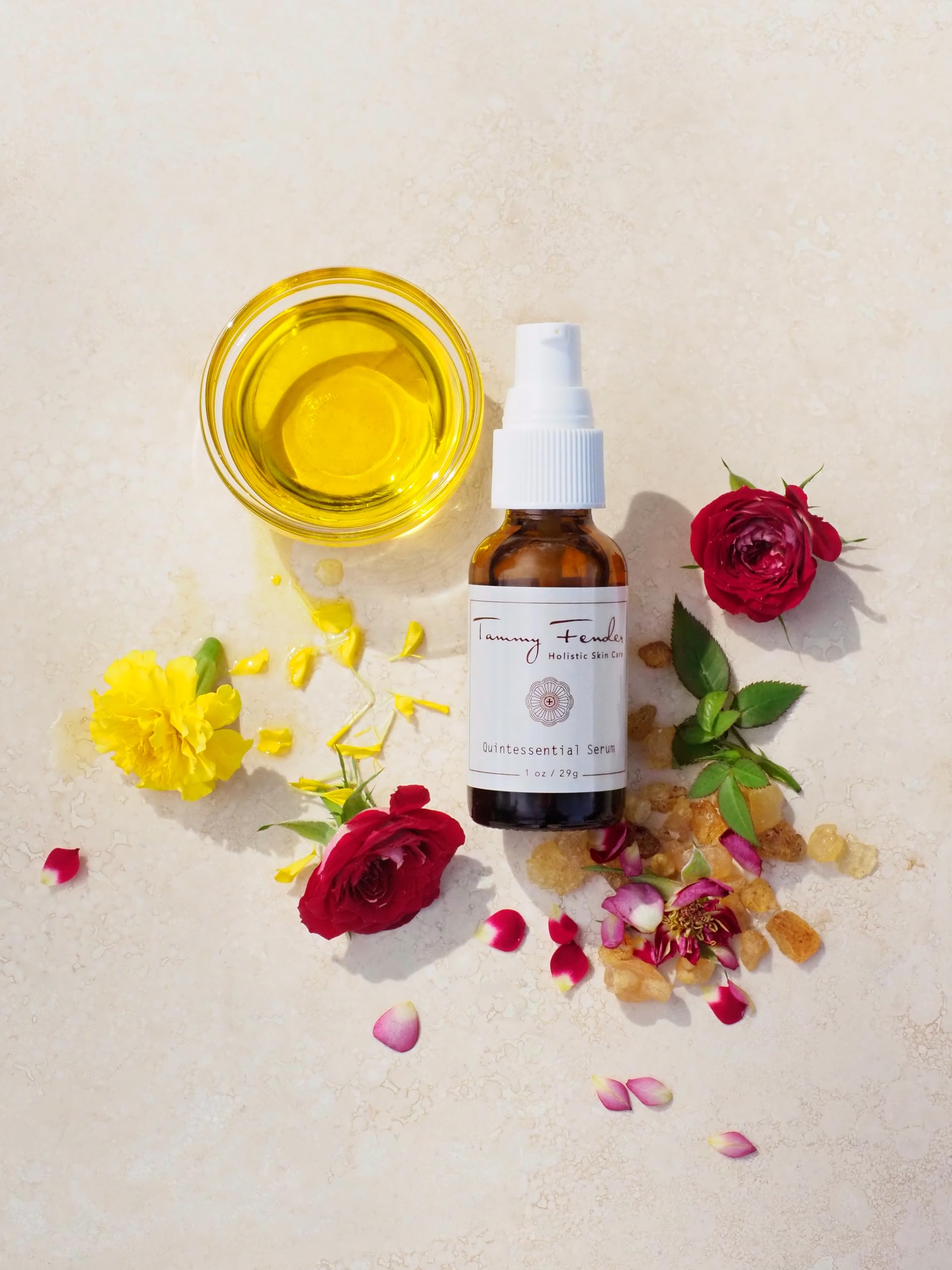 Tammy Fender Quintessential Serum pump enables precise, convenient application