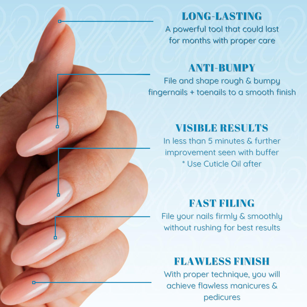 Tammy Taylor zebra filers for nail art tools providing precise shaping