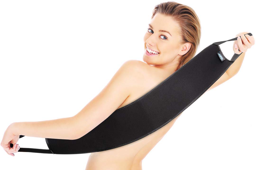 Tan Physics self tanner close-up shows even blend for natural look.