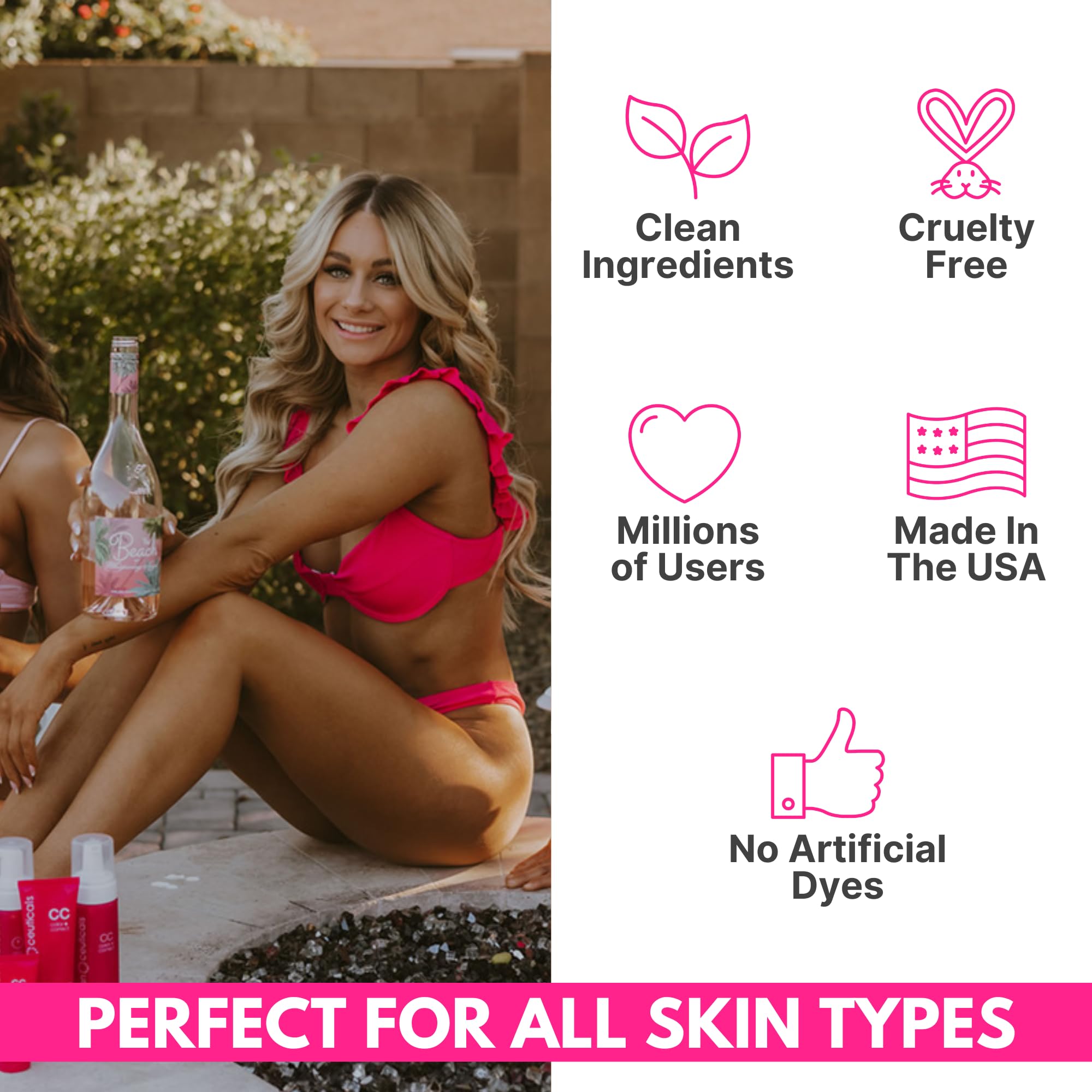 Tanceuticals Everyday Tan Extender uses DHA to help create a natural-looking tan extension.