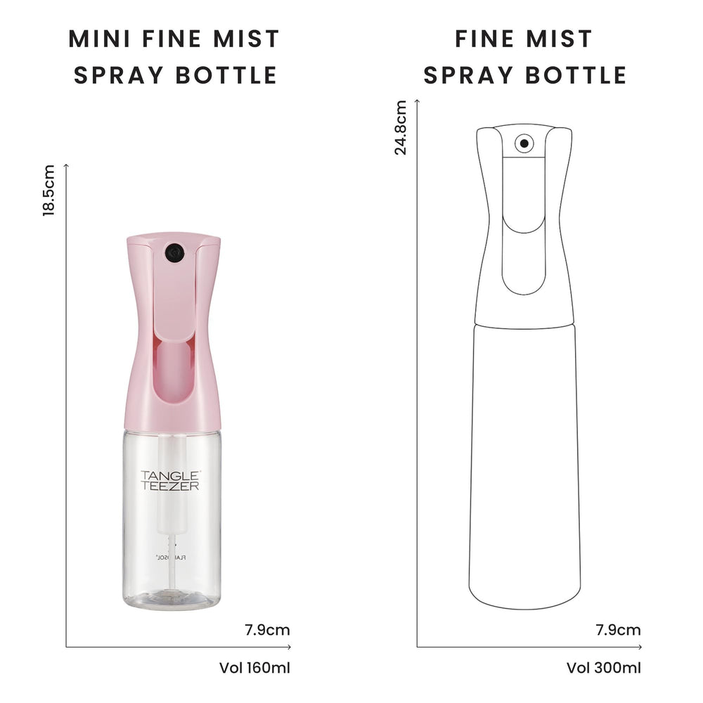 TANGLE TEEZER compact bottle supports sustainable, reusable styling routines