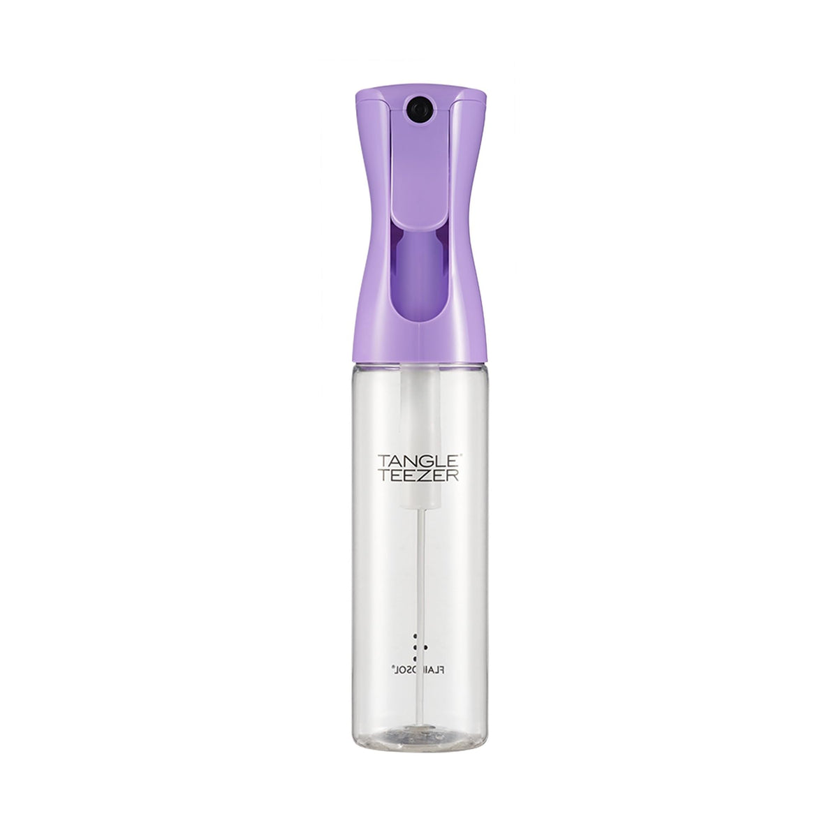 Tangle Teezer fine mist bottle in lilac provides an even spray for detangling between washes