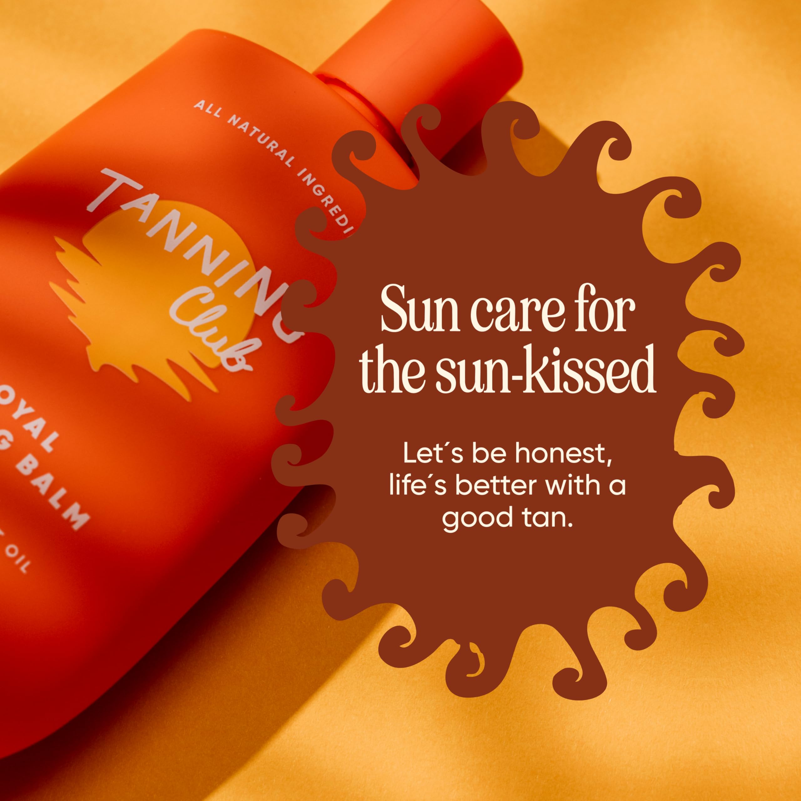 The balm beside sunscreen in a sunny setting