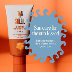 Travel-friendly Tan De Soleil Orange Gel bottle with secure cap