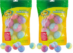 Taste Beauty Crayola bath bombs add vibrant color to kids' bath.