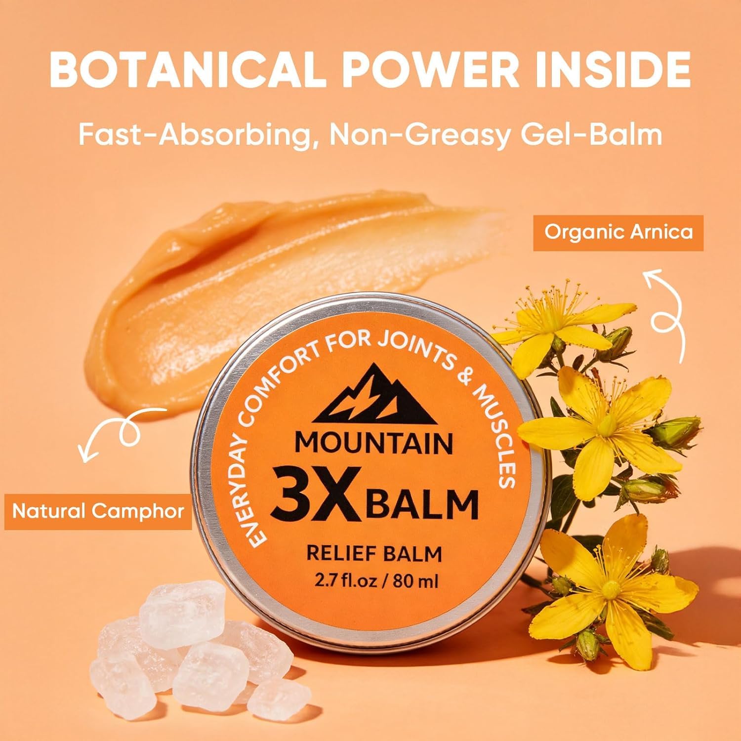 Compact Tasunte balm packaging ideal for travel, gym bag, or daily self-care routine.