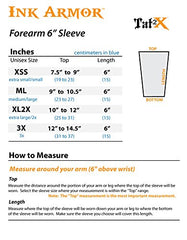 Made in USA Ink Armor sleeve showcasing quality workmanship