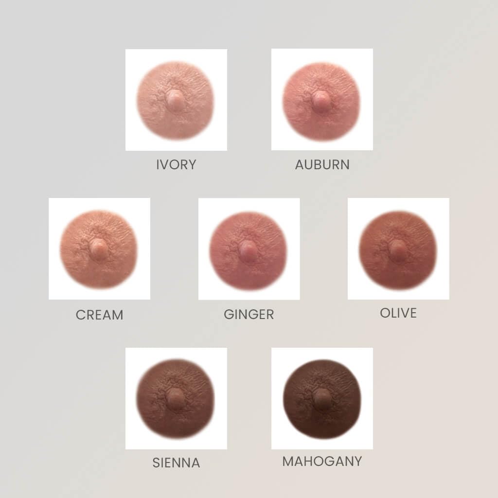 TataTattoos pack-2 nipple-areola tattoo for flexible wear options