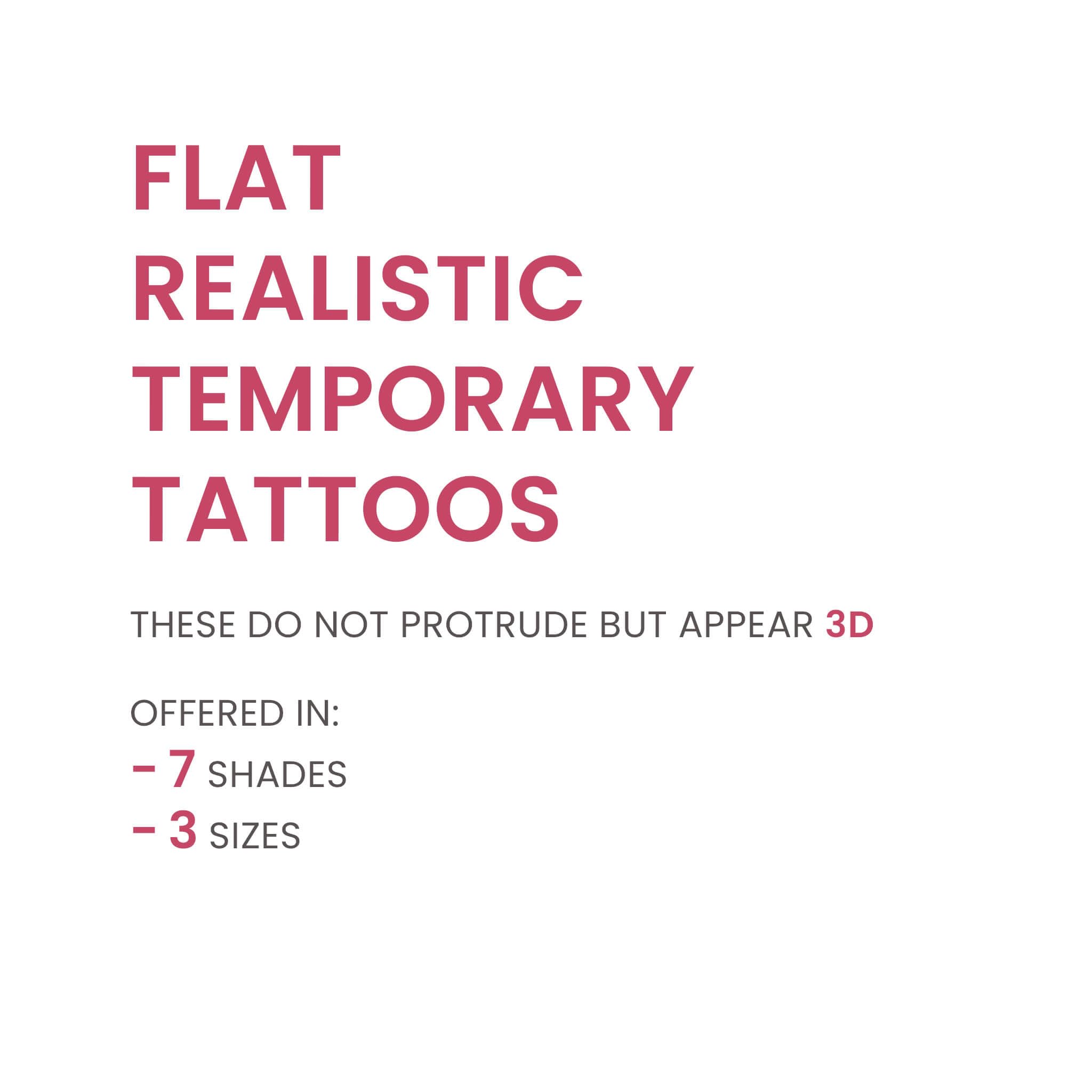 TataTattoos pack-20 nipple-areola tattoos for extended use and variety
