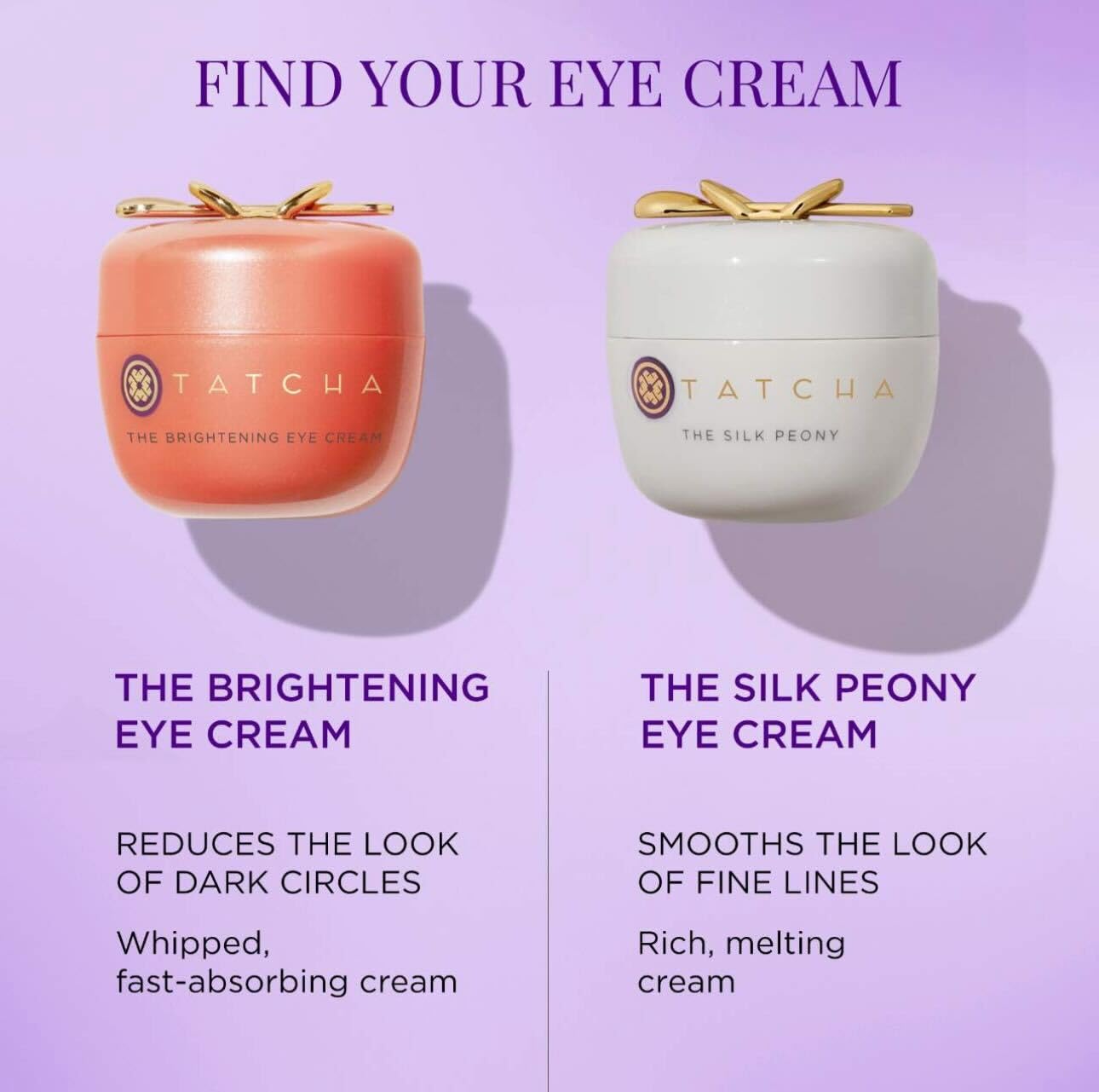 TATCHA brand logo with soft, premium glow