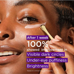 Cream texture swatch of TATCHA Brightening Eye Cream