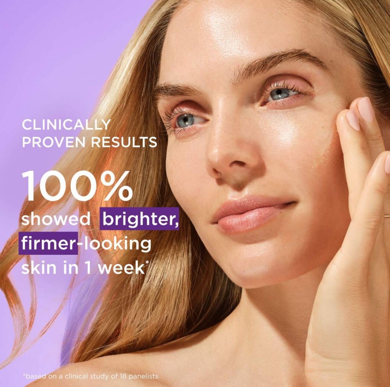 TATCHA Brightening Serum texture swirl demonstrating smooth absorption.