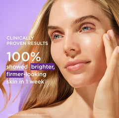 TATCHA Brightening Serum texture swirl demonstrating smooth absorption.