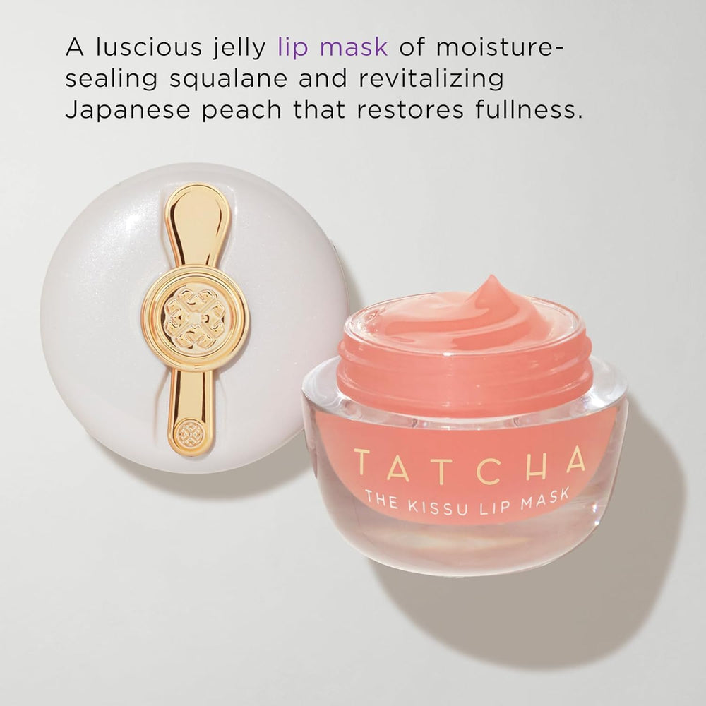 Close-up of Kissu Lip Scrub texture, showing gentle exfoliation