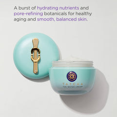 TATCHA Silk Sunscreen tube, illustrating sheer mineral shield for daily protection.