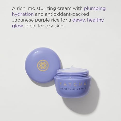 TATCHA Dewy Skin Cream texture close-up with dewy finish