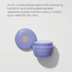 TATCHA Dewy Skin Cream texture close-up with dewy finish