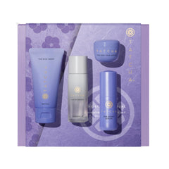 TATCHA Starter Ritual Rice Wash foaming texture ready to cleanse the skin