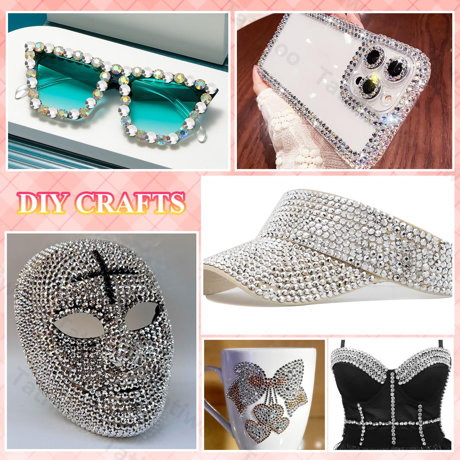 Tatiwoo ideal for tumblers, phone cases, nails, and decor