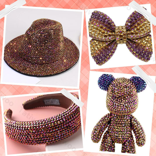 Tatiwoo bedazzling rhinestones kit with precision tools for easy application