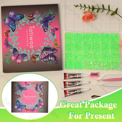 Tatiwoo ready-to-use rhinestones kit for instant crafting sparkle