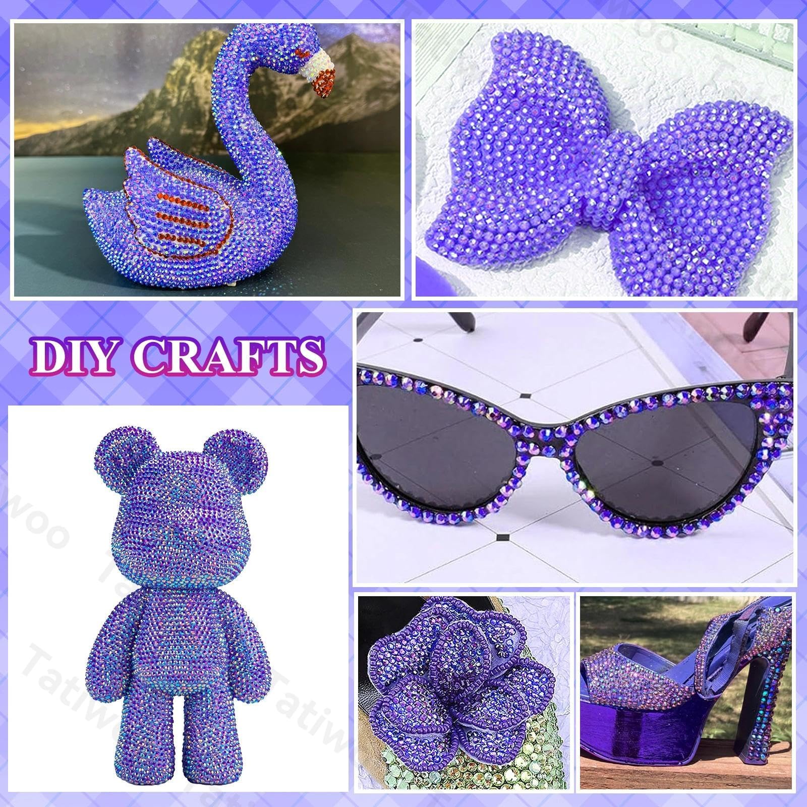 Tatiwoo all-in-one bedazzling set designed for DIY projects.