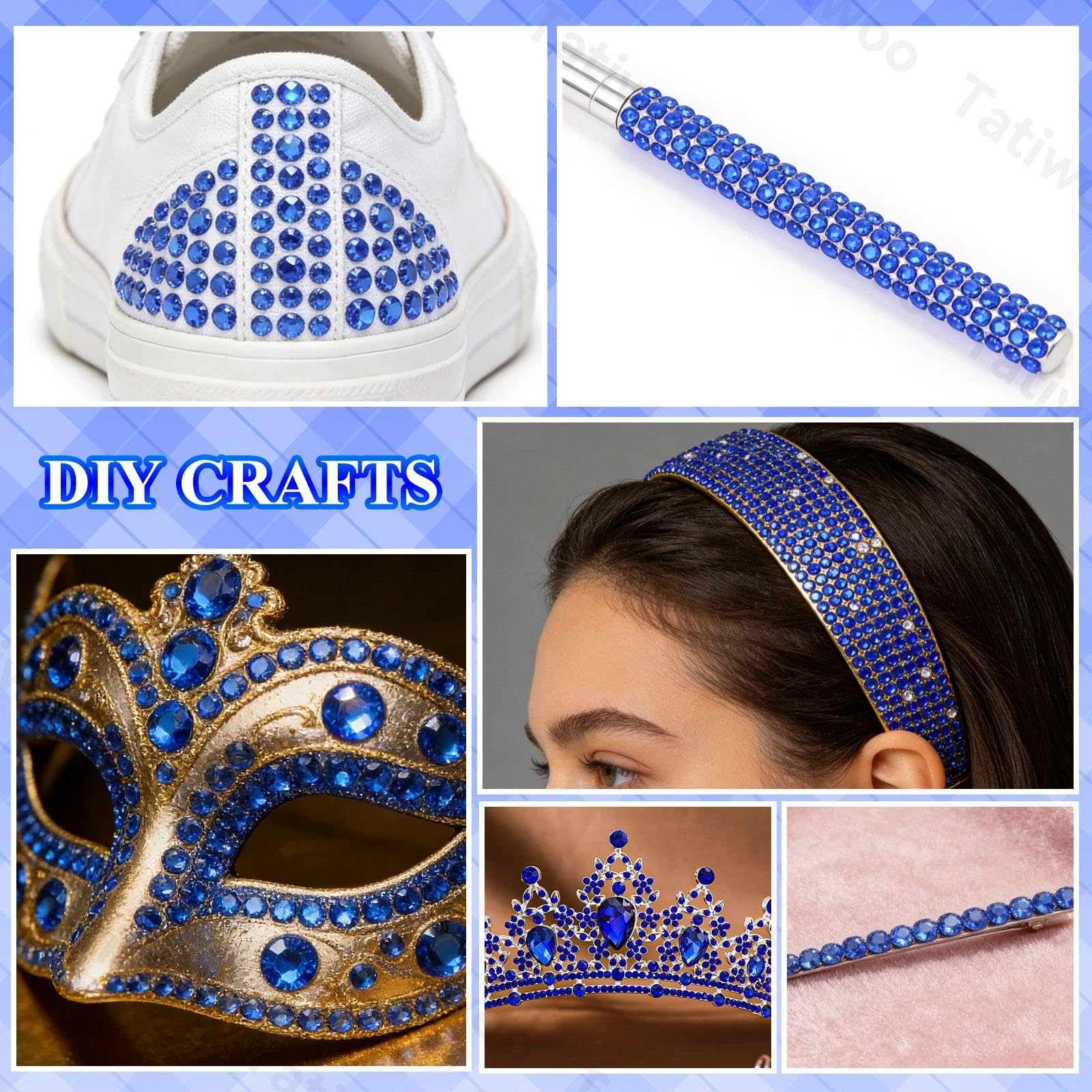 Tatiwoo boxed rhinestones kit ready for gifting.