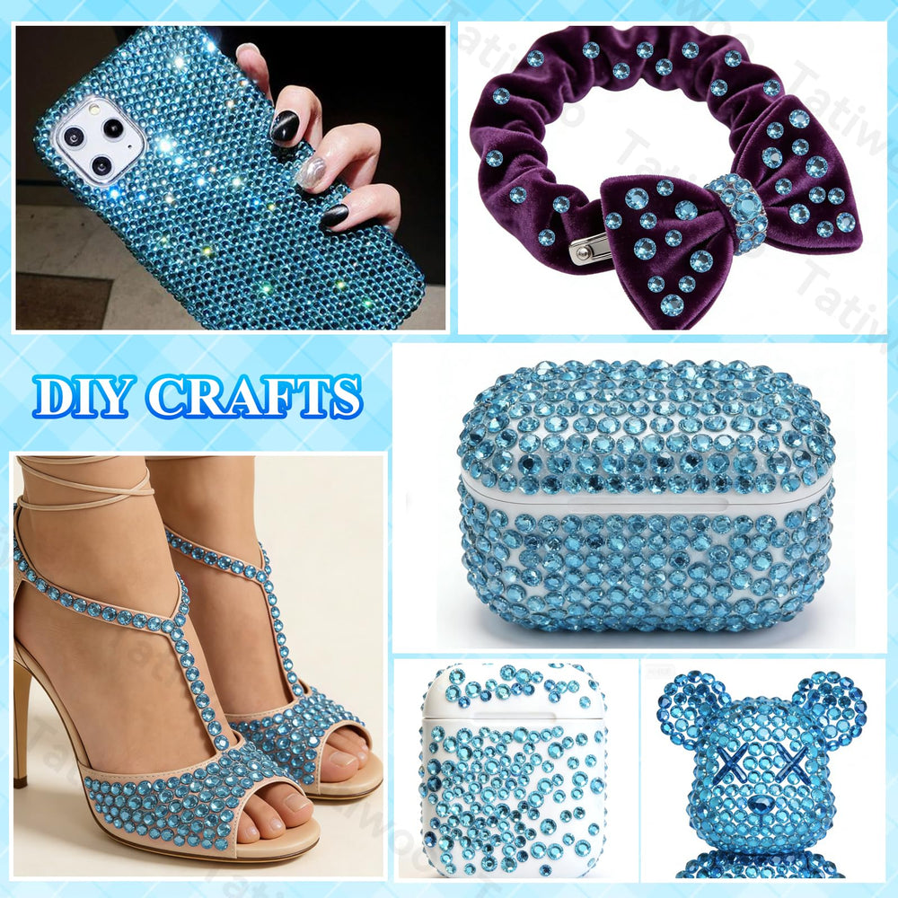 Tatiwoo ready-to-gift rhinestone kit appeals to crafters.
