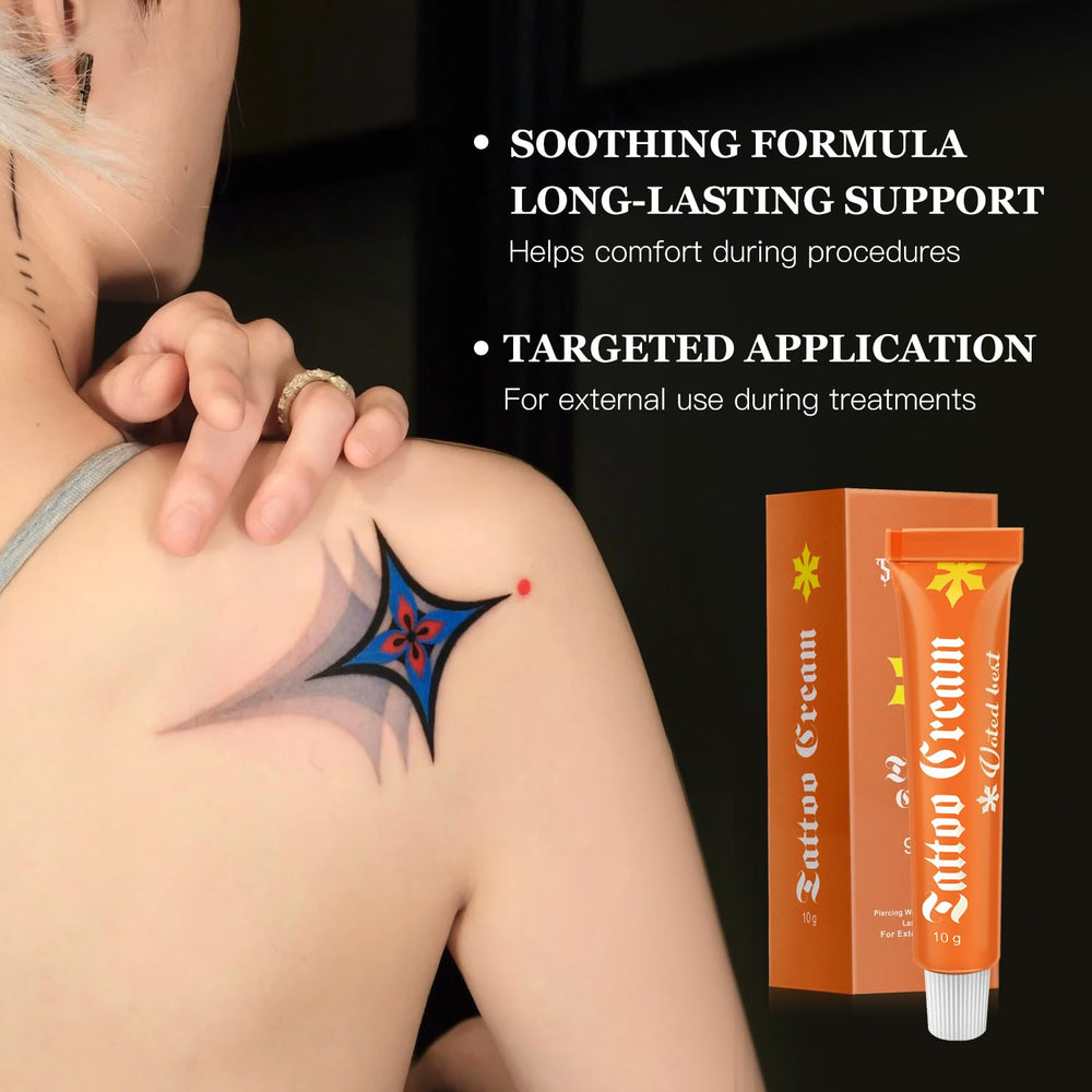 Tattoo Cream is dermatologist-tested, suitable for sensitive skin.