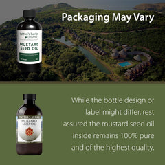Tattva's Herbs mustard seed oil promotes scalp nourishment and gentle massages.