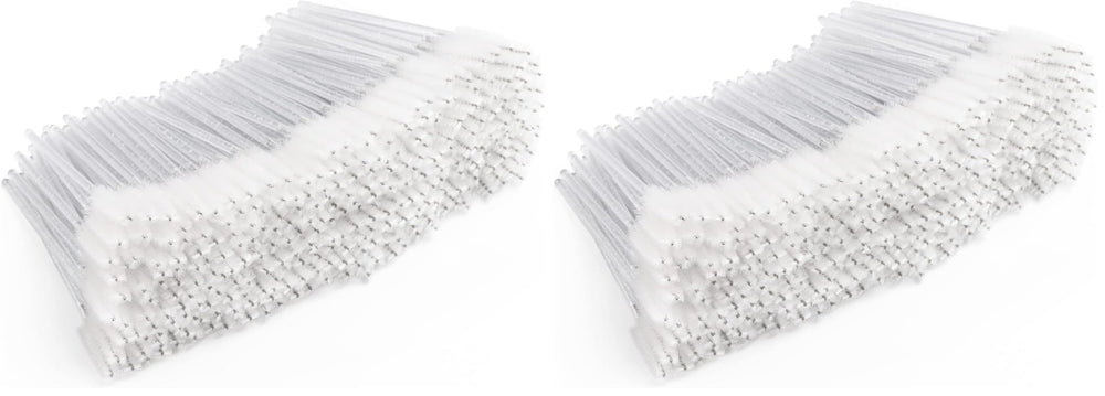 Tbestmax crystal spoolies lash wands in white for clean lash extensions