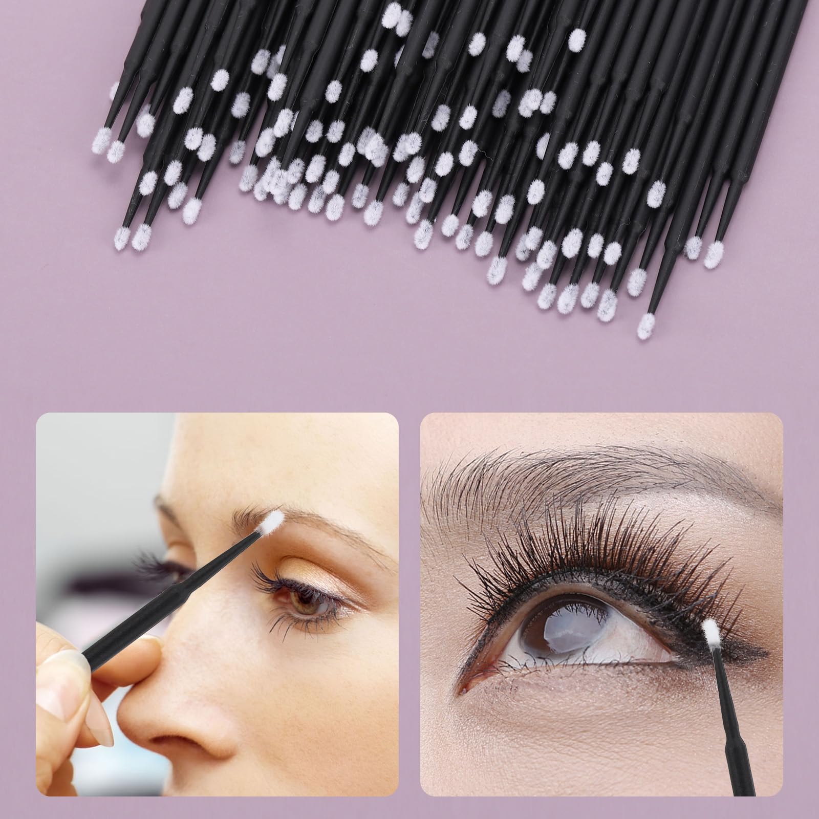 Tbestmax disposable eyelash wand for clean, single-use lash care at salon or home.