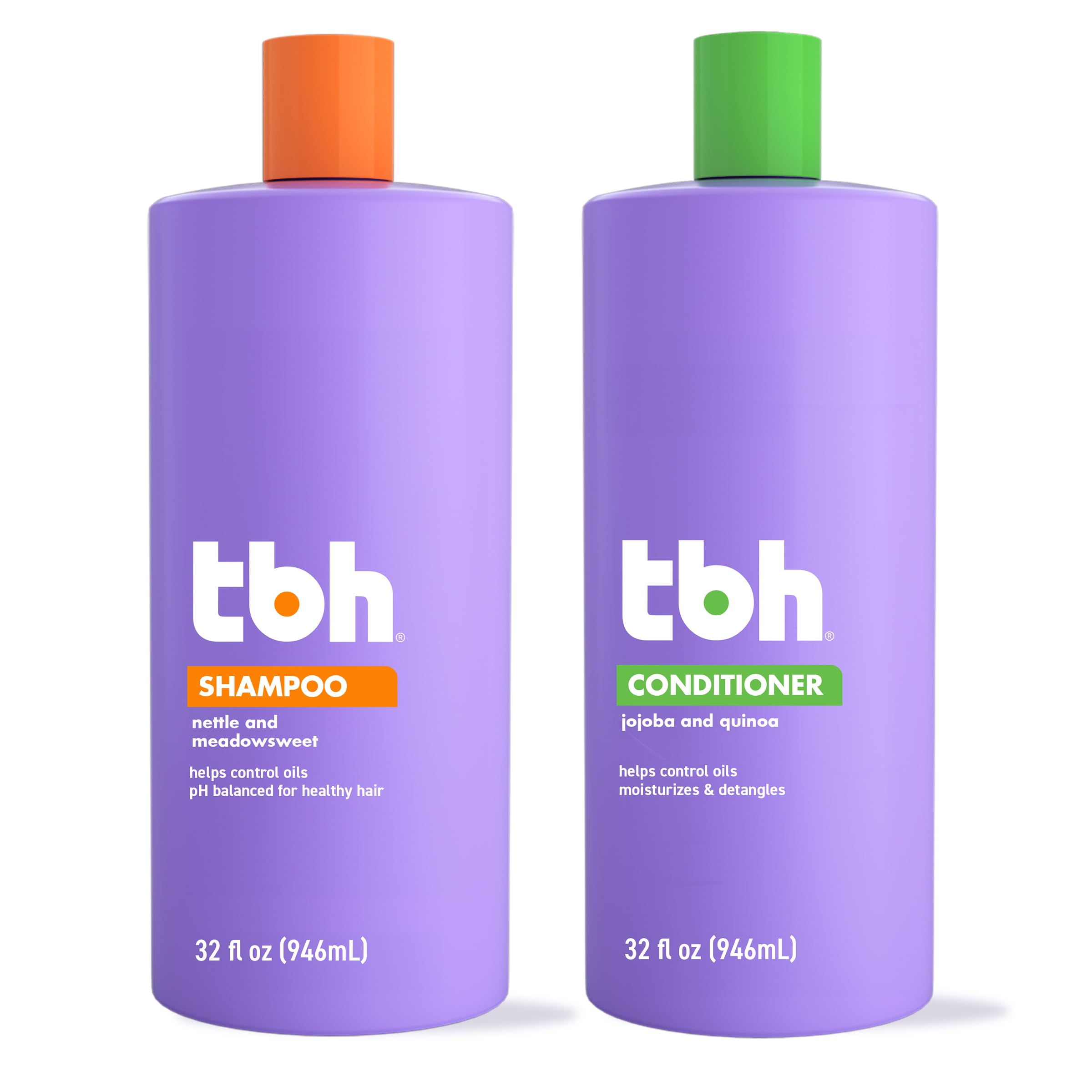 TBH Kids & Teen Conditioner front view signals lightweight hydration for smooth detangling.