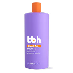 TBH Teen & Kids Shampoo bottle emphasizes lightweight detangling for tweens.