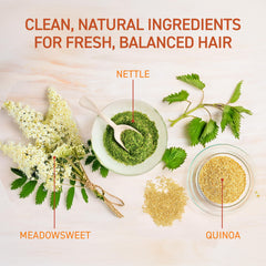 TBH Teen & Kids Shampoo hair-after-wash features smooth, manageable strands.