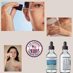 t.botanicals Pure Hyaluronic Acid Serum dispensing cap demonstrates mess-free use.