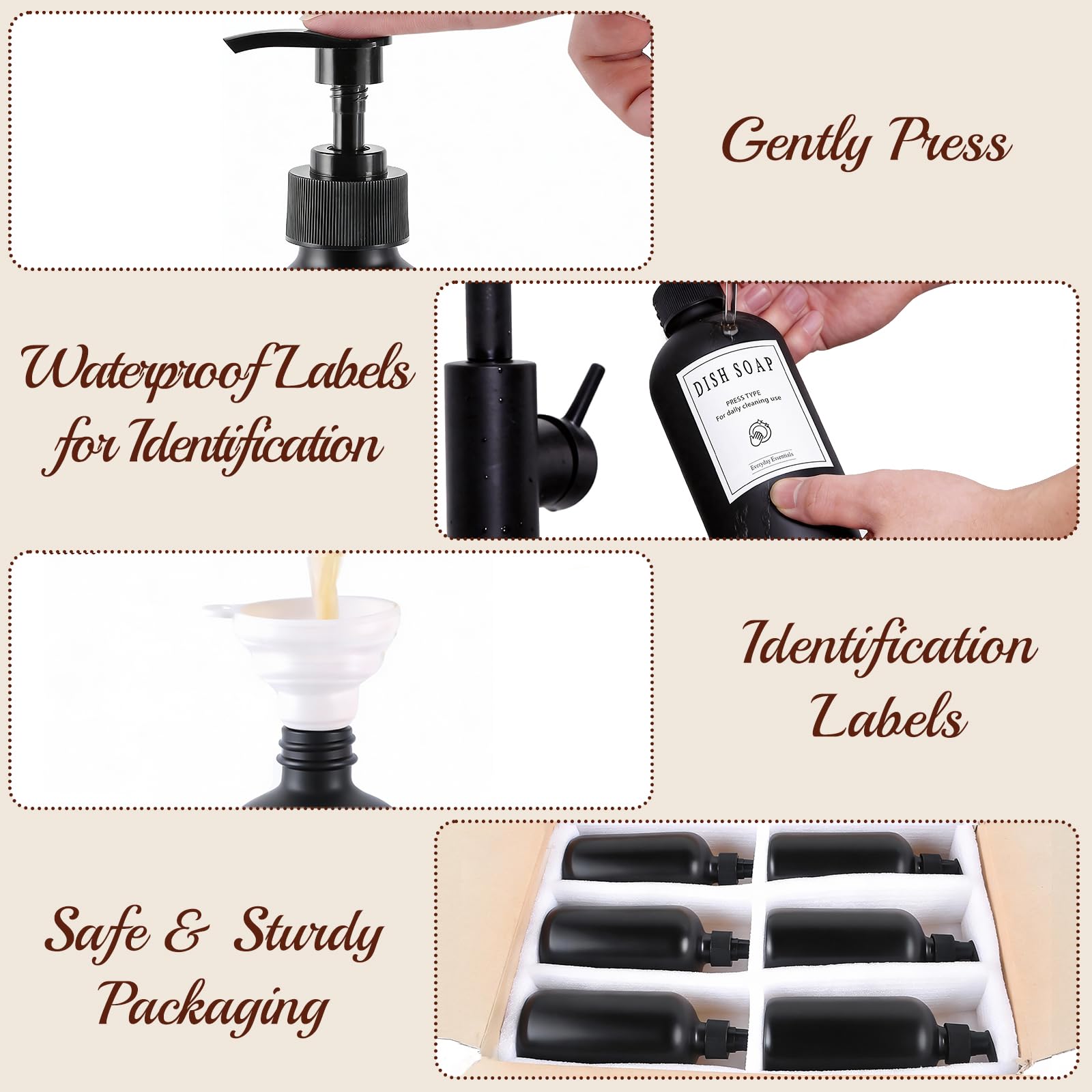 TBWIND lockable pump prevents leaks during storage and transit