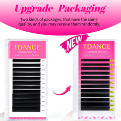 TDANCE cashmere easy fan lashes 14-19mm variation for dramatic look