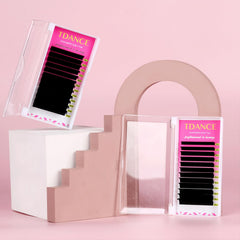 TDANCE Cashmere Easy Fan Lashes packaging ready for retail display