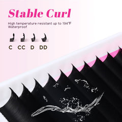 TDANCE Cashmere Easy Fan Lashes curl stability up to months in daily wear
