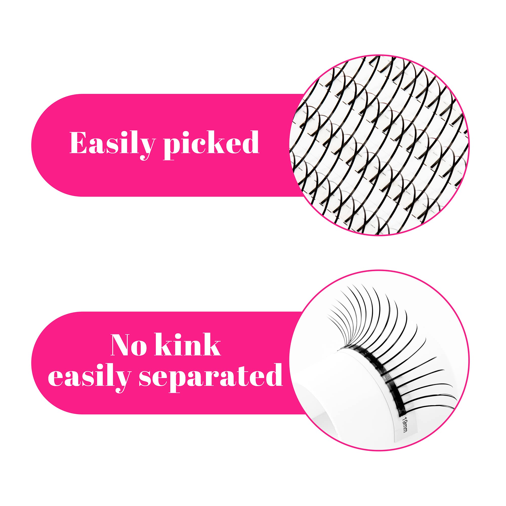 TDANCE Spikes lash extensions magnetic roots support quick placement and cleaner application.