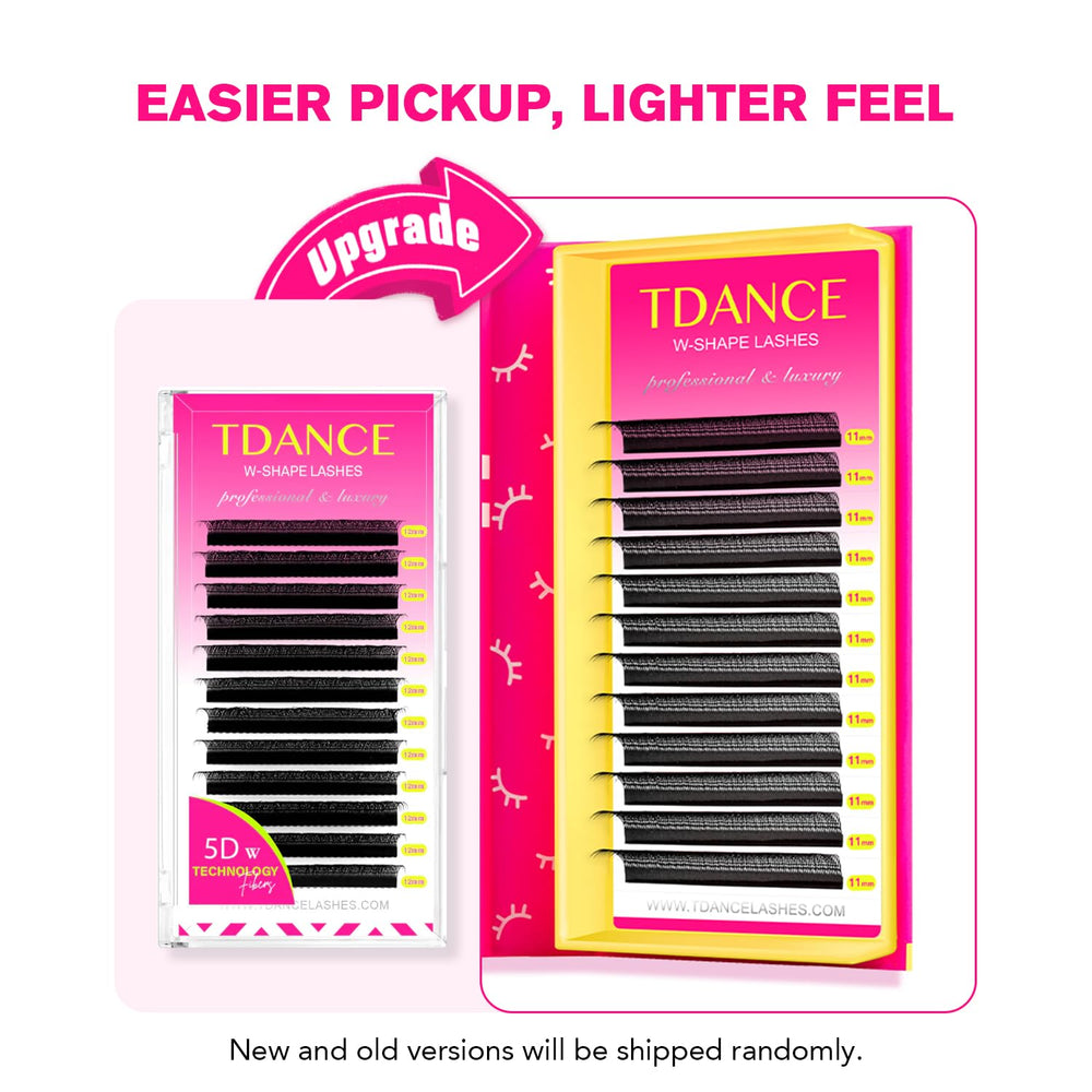 TDANCE YY Lash extensions on strip enable fast application and consistent volume