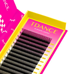 TDANCE YY W-base lash extensions offering easy fan creation for beginners