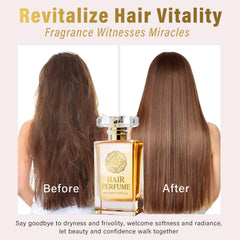 TDZLDM Hair Perfume adds soft shine without greasiness.