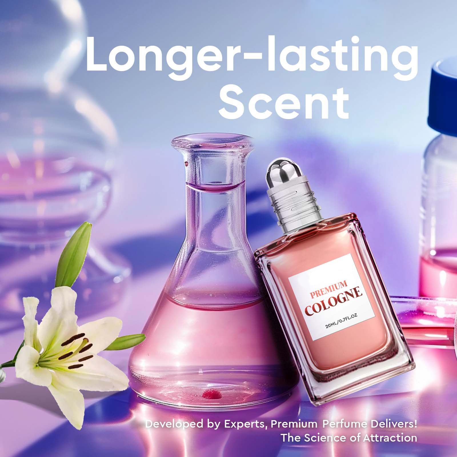 TDZLDM Pheromone Perfume close-up of floral and woody notes.