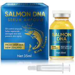 TDZLDM Salmon DNA Ampoule bottle delivering intense facial hydration.